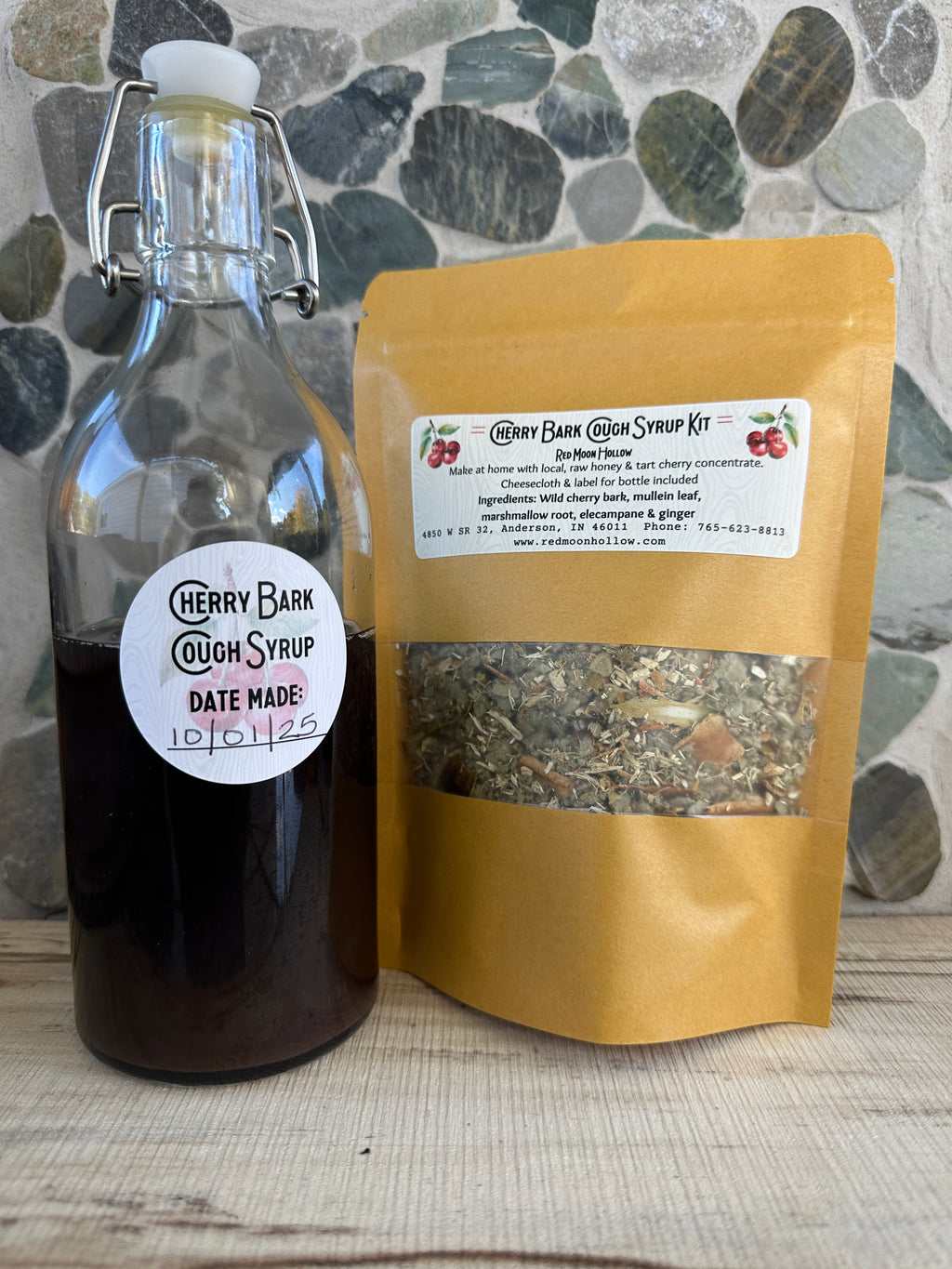 Cherry Bark Cough Syrup Kit
