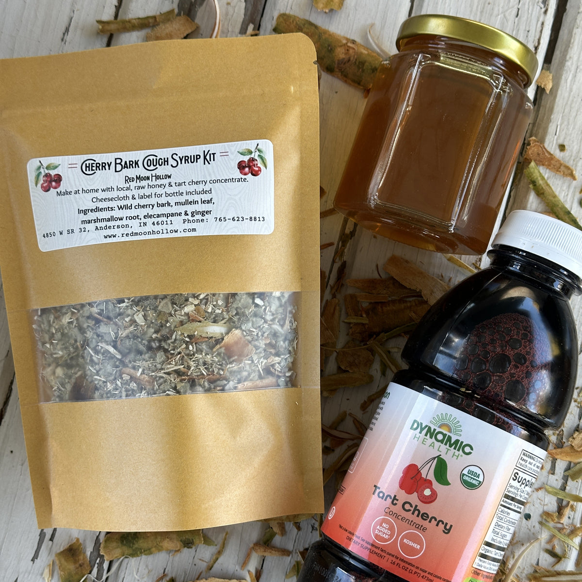 Cherry Bark Cough Syrup Kit