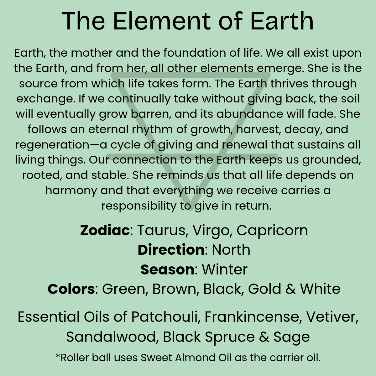 Earth Element Roller Ball Fragrance