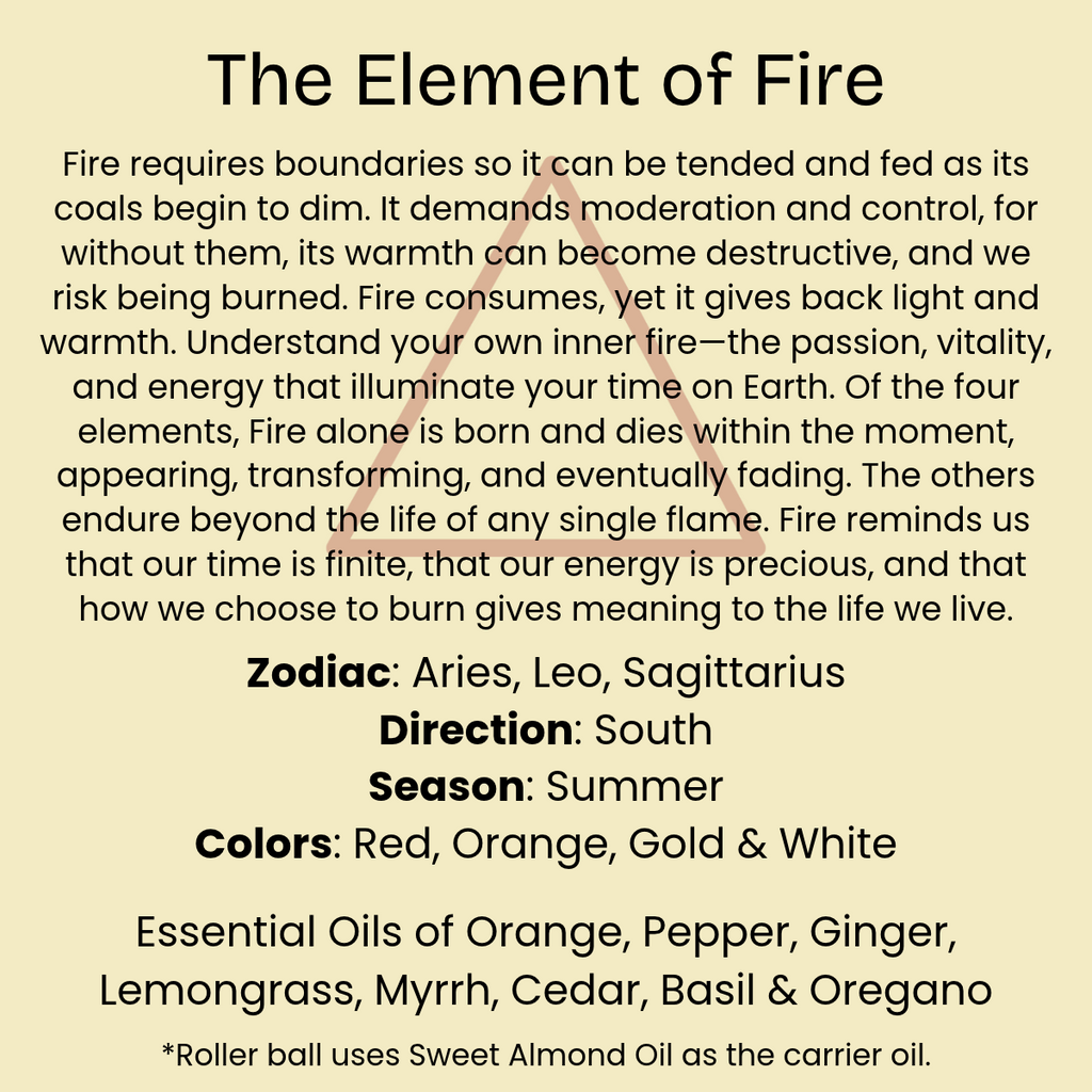 Fire Element Roller Ball Fragrance