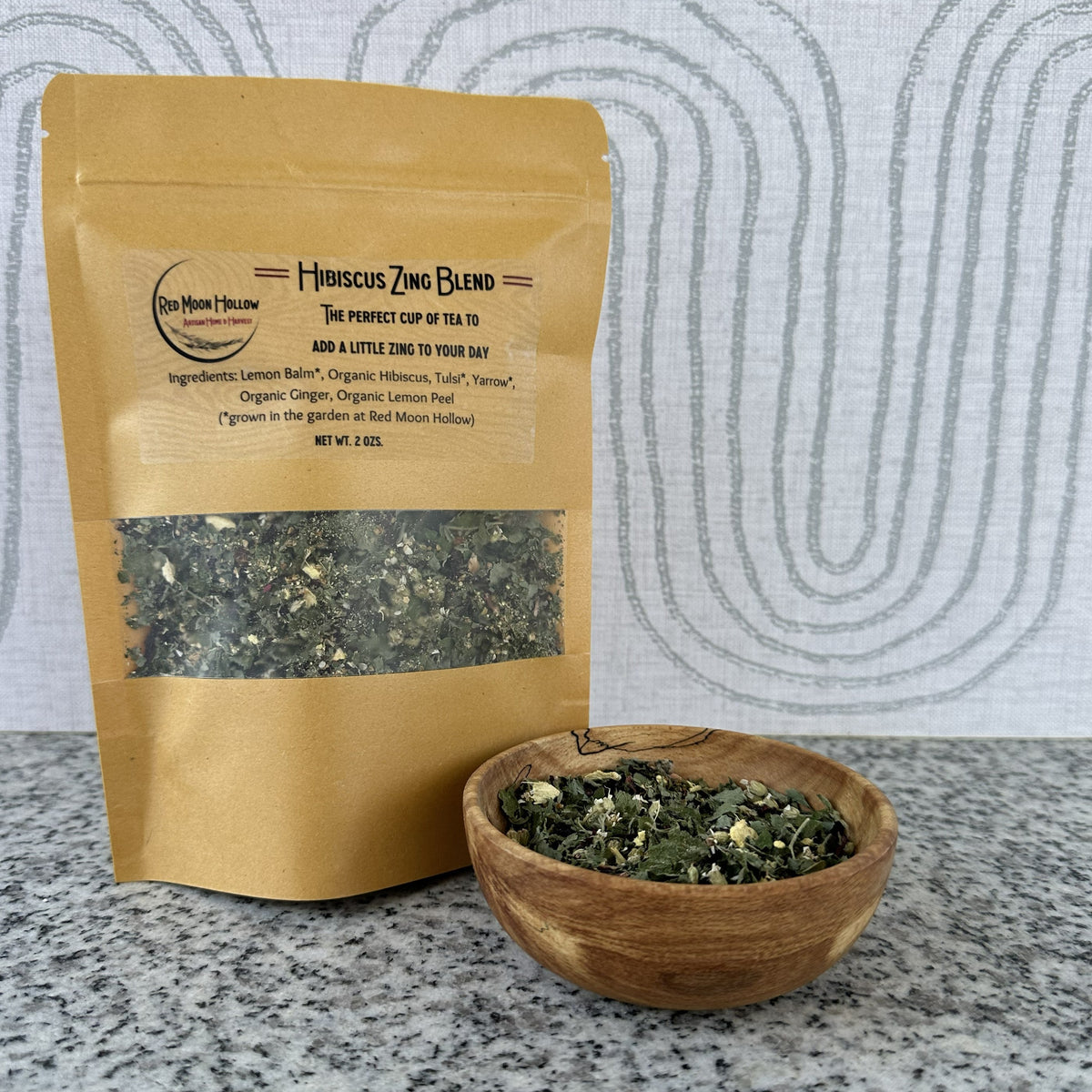 Hibiscus Zing Herbal Tea Blend