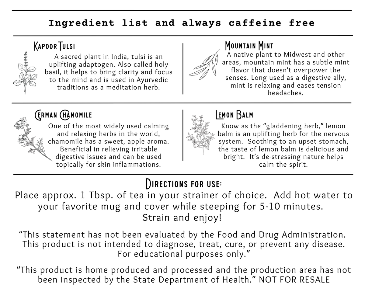 Tulsi Balance Herbal Tea Blend